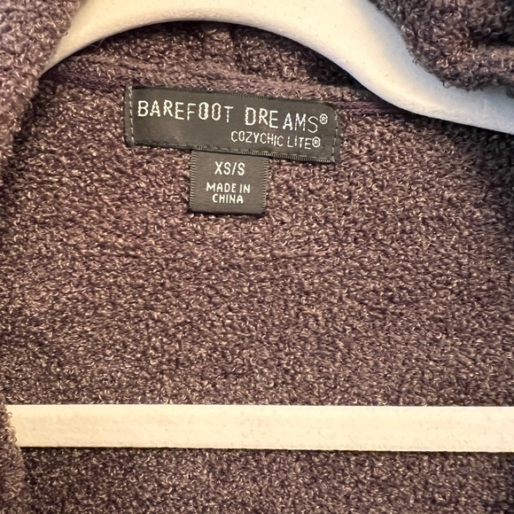 Barefoot Dreams Cozychic Lite Hooded Sweater - XS - Picture 9 of 10